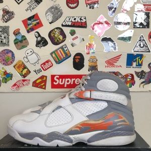 Air Jordan 8 Orange Peel 2007